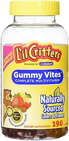 L'il Critters Gummy Vites Complete Multivitamin, 190 Count - Pack of 4