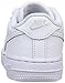 Nike Toddlers Force 1 (TD) White/White/White Basketball Shoe 8 Infants US