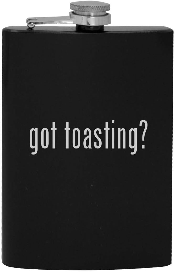 got toasting? - 8oz Hip Drinking Alcohol Flask