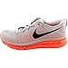 Nike Flyknit Max Women Round Toe Canvas Gray Running Shoe