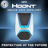 Hoont Advanced Indoor Electronic Pest Repeller + LED Night Light – Works for Ants, Roaches, Spiders, Bugs, Fleas, Rats, Mice, , Bats and much more - Get Rid of All Types of Insects and Rodents