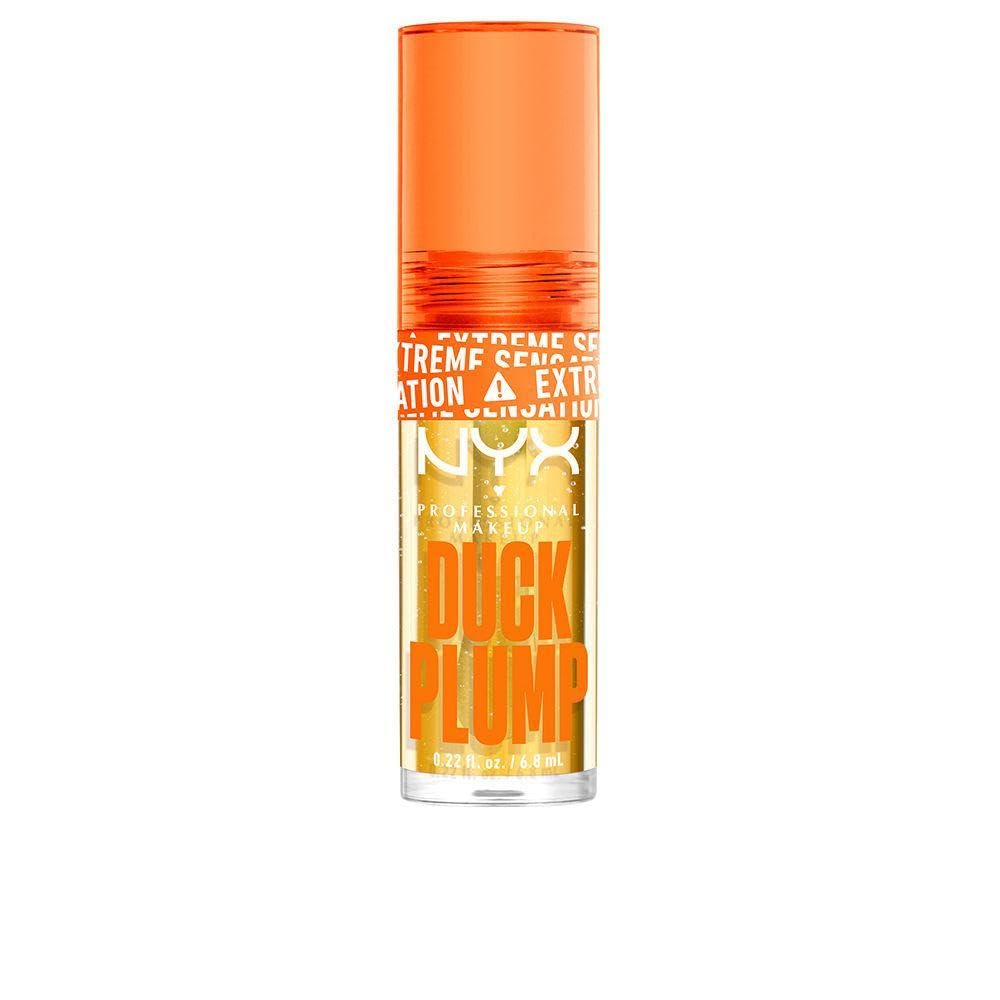 Photo 1 of NYX PROFESSIONAL MAKEUP Duck Plump High Pigment Lip Gloss, Lip Plumper Gloss with Spicy Ginger - Clearly Spicy