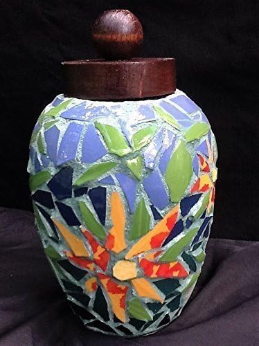 Memorial Urn Mosaic Vase