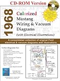 1968 Colorized Mustang Wiring & Vacuum Diagrams