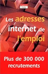 Les  adresses Internet de l'emploi