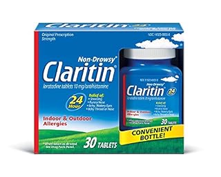 UPC 041100810922 product image for Claritin Allergy 24 Hour Tablets, 10 mg, 30 Count (B01BODU0N8) | upcitemdb.com