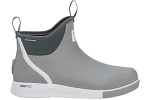 Xtratuf Men's 6 Inch Sport Ankle Deck Boot, Black