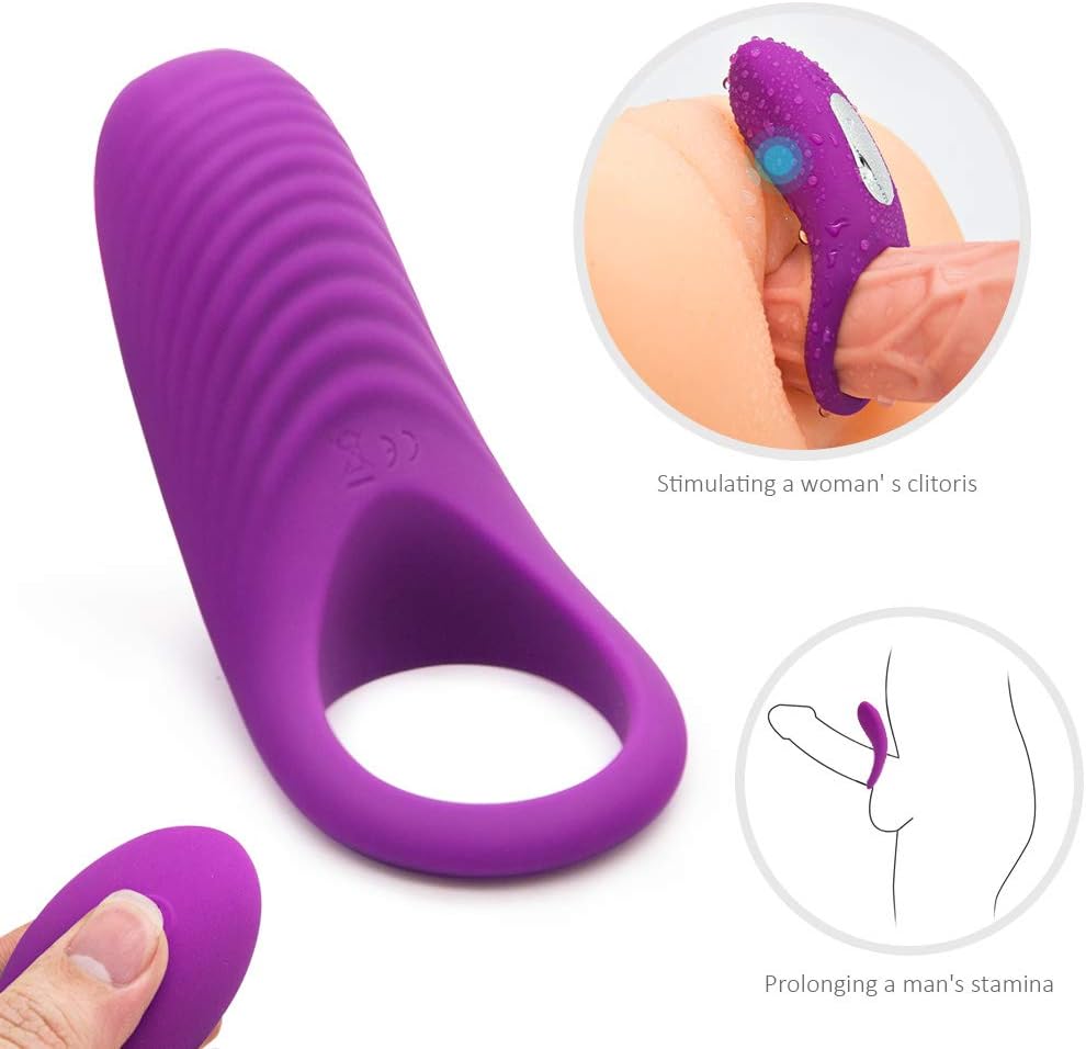 Remote Control Pennis-sring Ring for Men Women Powerful 9 Kind Vibration Wireless Cockring Mode Medical Grade Silicone Shake Rooster