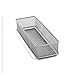 Design Ideas Mesh Drawer Store, Silver, 3 by 9-Inch (120919)