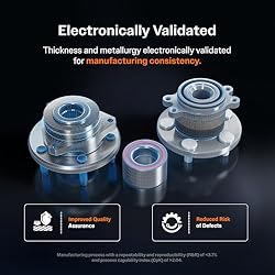 Kugel Front Wheel Bearing And Hub Assembly Pair