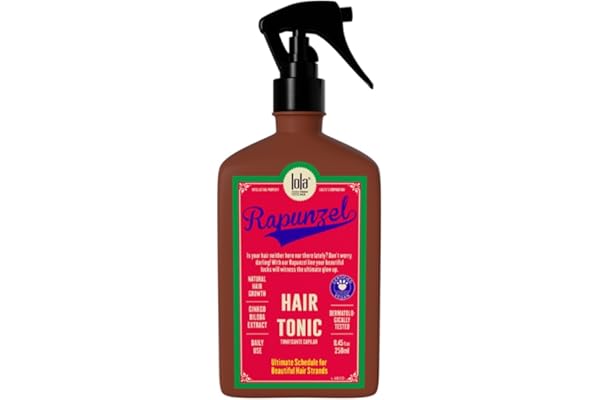 Lola Cosmetics Rapunzel Growth Tônico Capilar Transparente Sin Perfume 250ml