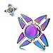 Fidget Spinner Toy, VOLADOR Zinc Alloy Quad Hand Spinner Relieve ADHD EDC Anxiety Stress Helps Focus