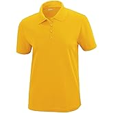 Ash City Ladies Origin Core 365 Performance Polo (Medium, Campus Gold)