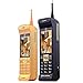 NEW Quad-band Classic Vintage Retro Touch Screen Brick Phone Dual SIM Dual Standby GSM850/900/1800/1900Mhz Mobile Cell Phone 16800Mah battery (Black)