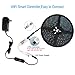 TINGKAM 32.8ft(10M) RF Strip Lights Compatible Alexa,Wireless WiFi Smart Phone Controlled Light Strip Kits 300leds 5050 Waterproof Strip Lights,Working with Android and iOS, Google Home Assistant