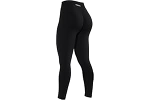 AUROLA Influence Workout Leggings for Women, Seamless Compression Tummy Control Leggings Mid Rise Yoga Pants