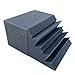 4 Pack Set Acoustic Sound Foam Kit, Acoustic Speaker Absorption Foam Pas Bass Trap Studio Corner Wall 12