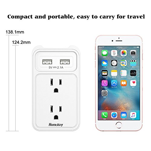 4 Huntkey+2+Outlet+Cradle+Charging+SMD407