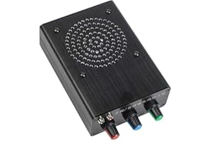 Tidevib Electric Code Trainer for Morse CW with 200Hz-2500Hz Tone for Range, Built-in 4 5W Speaker, Manual and Automatic Key 