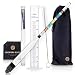 Brewer's Elite Hydrometer & Test Jar Combo, Hardcase, Cloth - Triple Scale Specific Gravity ABV Tester- for Wine, Beer, Mead and Kombucha primary