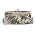 Wallet,toraway Lady Vintage Flower Mini Hasp Coin Purse Wallet Clutch Bag (Blue)