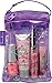 Lip Smacker Glam It Up Glam Bag Makeup Set for Girls | Lip Balm, Lip Gloss, Nail Polish, & Lotion | Christmas Make Up Collection | Holiday Present | Gift for Girls