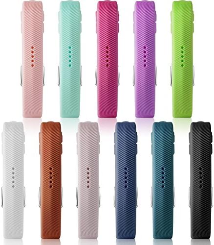 iBREK for Fitbit Flex 2 Replacement Bands, Adjustable Soft Silicone Accessory Wristband for Women Man (No Tracker)