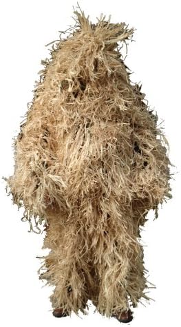 shop1234 Straw Ghillie Suit, extra light, waist size 29-41" (74-104 cm)