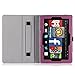 MoKo Case for Fire HD 7 2014 - Slim Folding Cover with Auto Wake / Sleep for Amazon Kindle Fire HD 7 Inch 4th Generation Tablet (Not Fits HD 7 2015), PURPLE