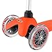Micro Kickboard - Mini Original - Three Wheeled, Lean-to-Steer Swiss-Designed Micro Scooter for Toddlers & Children with Non-Marking Wheels for Ages 2-5 (Orange)