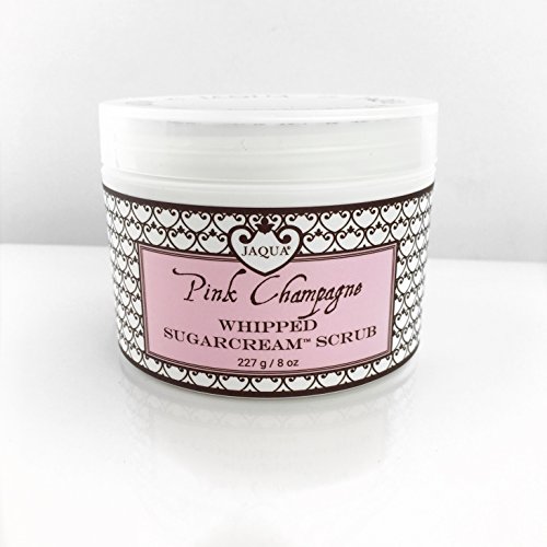 JAQUA Beauty Pink Champagne Handmade Whipped Organic Sugarcream Scrub