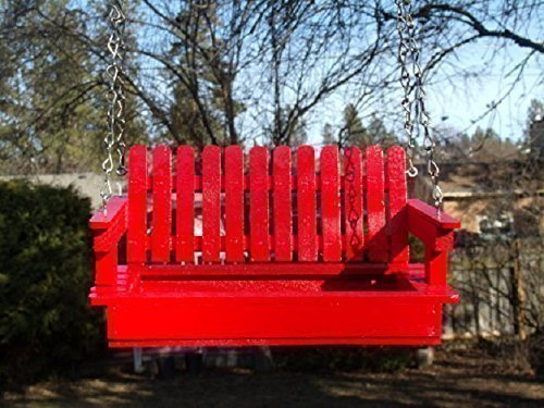 Mother's Day Radiant Red Porch Swing Bird Feeder - Free US Shipping