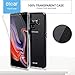 Olixar for Samsung Galaxy Note 9 Full Body Case - 360 Degree Full Body Cover - Front + Back Protection - Clear Slim Design - Wireless Charging Compatible - FlexiCover - Clear