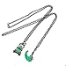 Cosplaywho League of Legends Thresh Weapon Miniature Couple Lovers Necklaces
