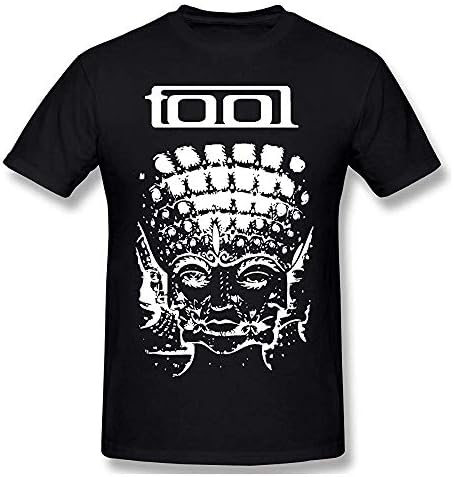 SZYYMM Men Tool Band Classic Short Sleeve T Shirt Black
