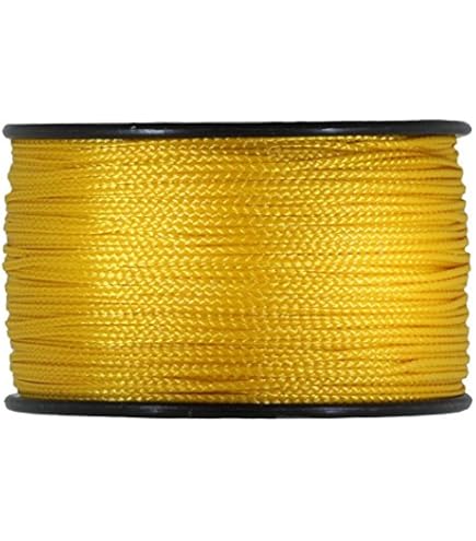 Jig Pro Shop Micro Cord Paracord 1.18mm | 125 Feet Maroon Cord | 100lb Test Made In USA