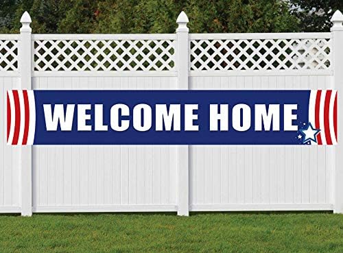 Amazon Com Nimab Military Welcome Home Banner Army Marine Air