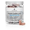 SoundBarren-Foam-Earplugs-30-Pairs-Ultra-Soft-Individually-Wrapped-with-Highest-Level-of-Hearing-Protection-Comfortable-Sound-Blocking-for-Sleeping-Shooting-Snoring-Construction-Concerts