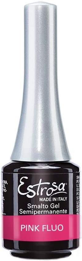 ESTROSA Polish Semi-Permanent Pink Neon For Gel Nail Polish 7 ml – Art.7805