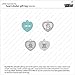 Lawn Cuts Custom Craft Die -Heart Shaker Gift Tag -LF2174