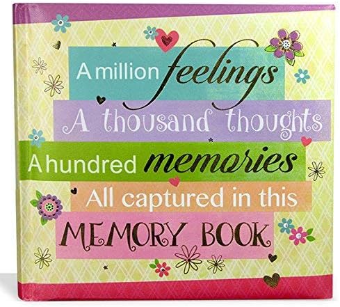 GIFT GALLERY Paper Scrapbook (21 x 28 cm , Multicolour)