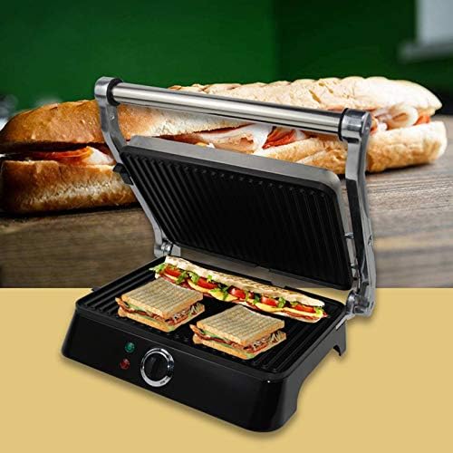 Review Blair Electric Grill Home Indoor Grill Nonstick Sandwich Maker with Nonstick Easy Clean