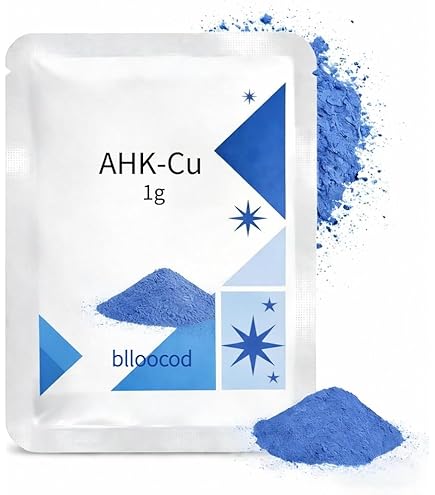Amazon.com : 99% AHK-CU Copper Peptide Powder CAS 49557-75-7 Cosmetic 1g Pack : Beauty & Personal Care Amazon.com : 99% AHK-CU Copper Peptide Powder CAS 49557-75-7 Cosmetic 1g Pack : Beauty & Personal Care