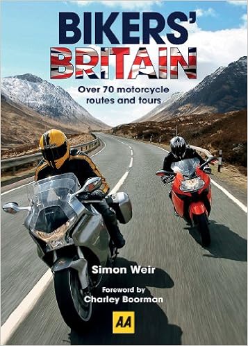 Bikers Britain Great Motorbike Rides Aa Amazon Co Uk Simon Weir Aa Publishing Books