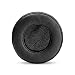 BRAINWAVZ Round Replacement Memory Foam Earpads - Suitable for Many Other Large Over The Ear Headphones - Sennheiser, AKG, HifiMan, ATH, Philips, Fostex, Sony (Black)