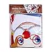 UNOMOR Large New Year Door Cover for New Year Eve Party decorations- Santa and Christmas Tree, Durable, 2 Pieces, 79.8