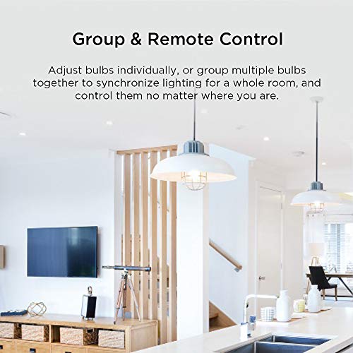 YEELIGHT Smart WiFi Light Bulb, Dimmable White Light Bulb, Compatible with Alexa & Homekit and Google Home Assistant, No… - Image 3