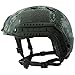 LOOGU Fast BJ Base Jump Tactical Helmet for Airsoft with 12-in-1 Headwear