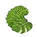 Tytroy Green Tropical Leaves Artificial Palm Monstera Hawaiian Luau Party Decoration (48 pc)