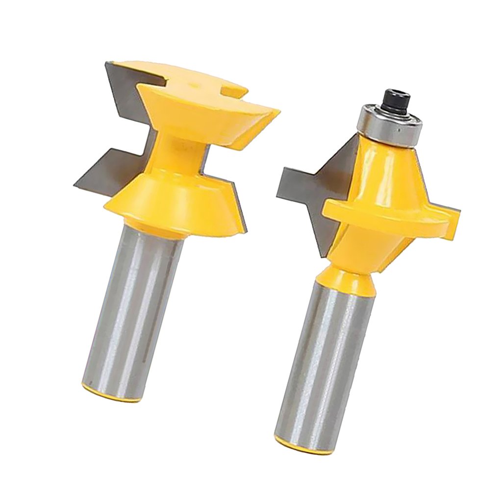 Fenteer - Juego de 2 rodillos de moldeo de madera (1/2 pulgadas